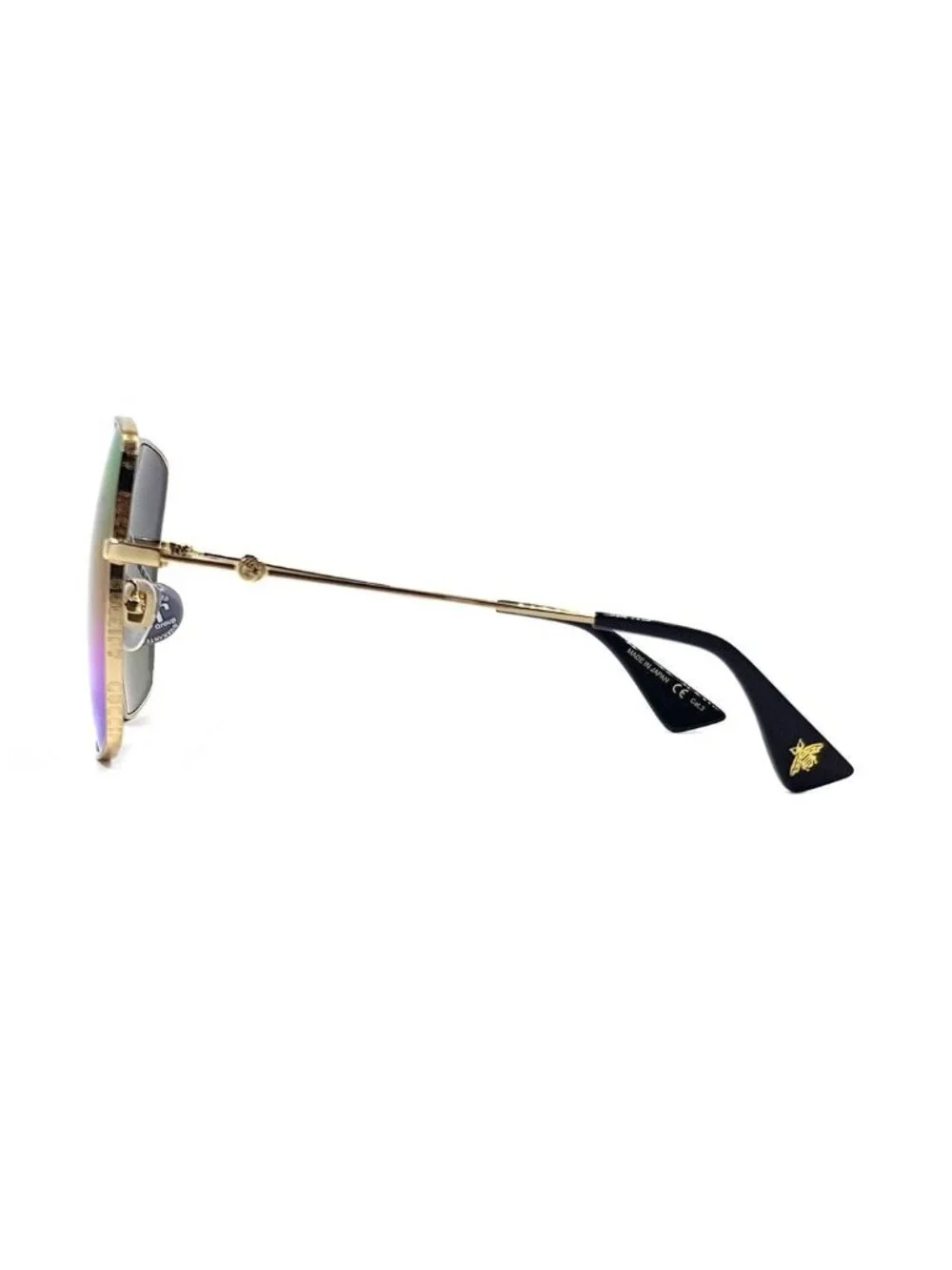 Gucci GG0414S square tiger sunglasses